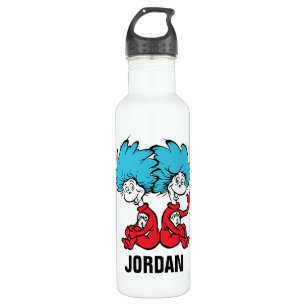 Cat in the Hat Thing One & Thing Two 710 Ml Water Bottle