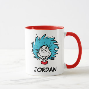 Cat in the Hat Thing One Thing Two - Custom Thing Mug
