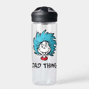 Cat in the Hat Thing One Thing Two - Dad Thing Water Bottle