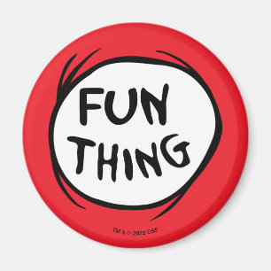 Cat in the Hat   Thing One Thing Two - Fun Thing Magnet