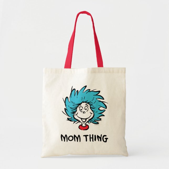 Cat in the Hat | Thing One Thing Two - Mom Thing Tote Bag (Front)