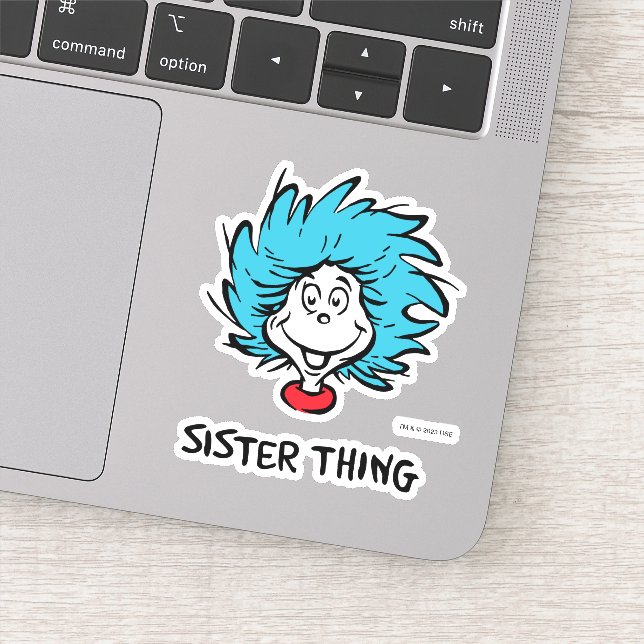 Cat in the Hat Thing One Thing Two - Sister Thing (Detail)