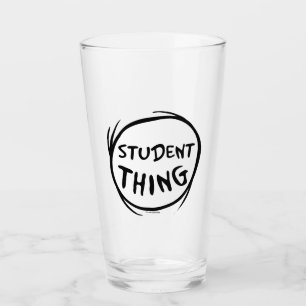 Cat in the Hat Thing One Thing Two Student Thing Glass