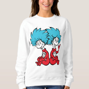 Cat in the Hat Thing One & Thing Two Sweatshirt