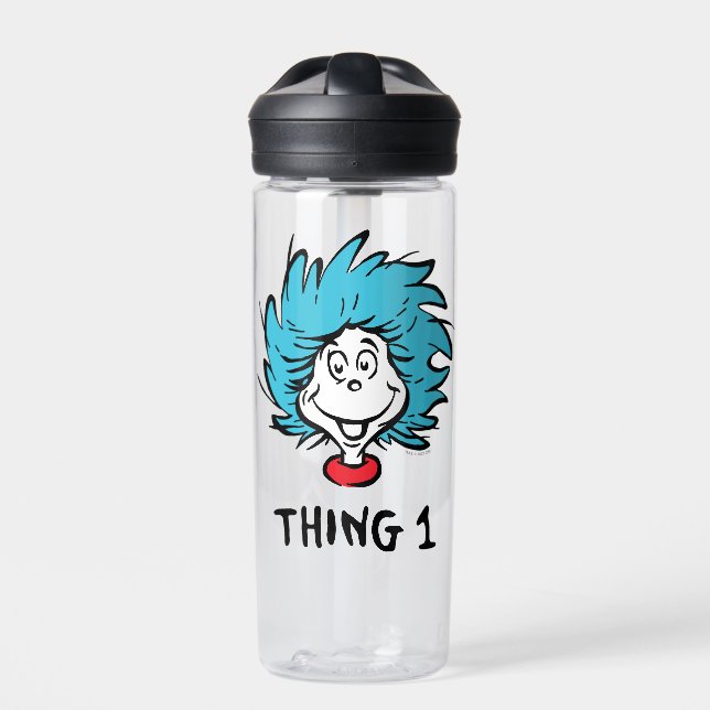 Cat in the Hat | Thing One Water Bottle (Front)