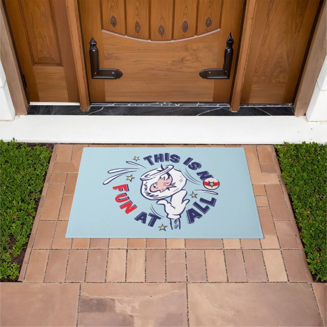 Cat In the Hat | This Is Not Fun At All Doormat (Outdoor)