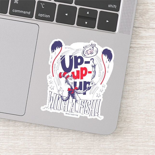 Cat In the Hat | Up-Up-Up With A Fish (Detail)