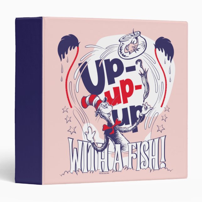 Cat In the Hat | Up-Up-Up With A Fish Binder (Front/Spine)