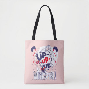 Cat In the Hat Up-Up-Up With A Fish Tote Bag