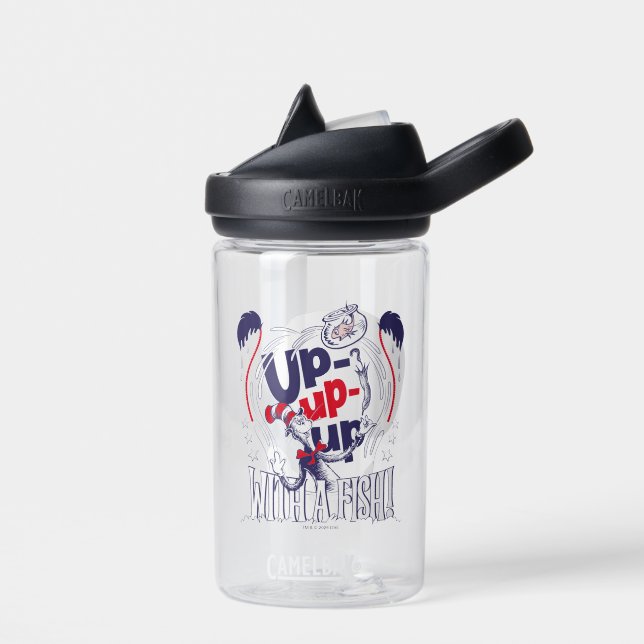 Cat In the Hat | Up-Up-Up With A Fish Water Bottle (Left)