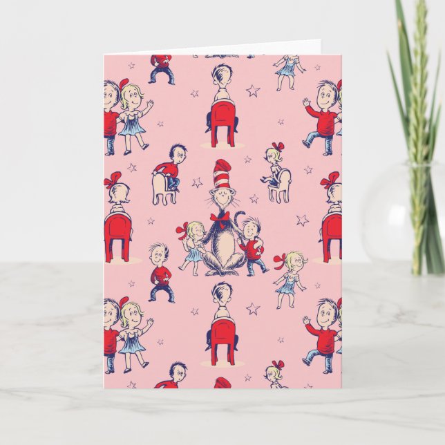 Cat In The Hat | With Kids Pattern Card (Front)