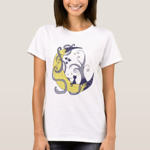Cat in the moonshirt T-Shirt