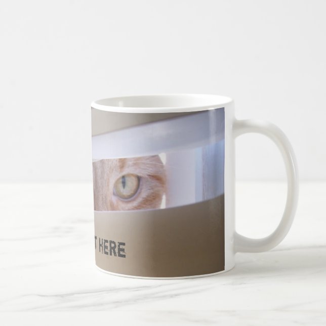 Cat in the Window Coffee Mug (Right)