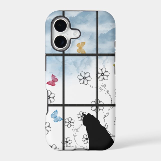 cat in window (Back)