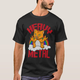 Cat  Instrumentalist Rock Music Musician Musical T-Shirt