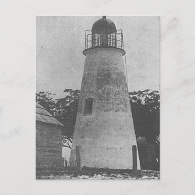 Cat Island Lighthouse Postcard (Front)