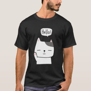 Cat Japanese Kawaii Kitten Anime Cute Animal Lover T-Shirt