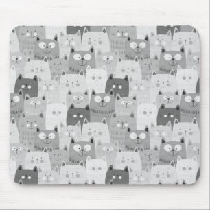 cat Japanese kitten ever funny meme joke font cool Mouse Pad