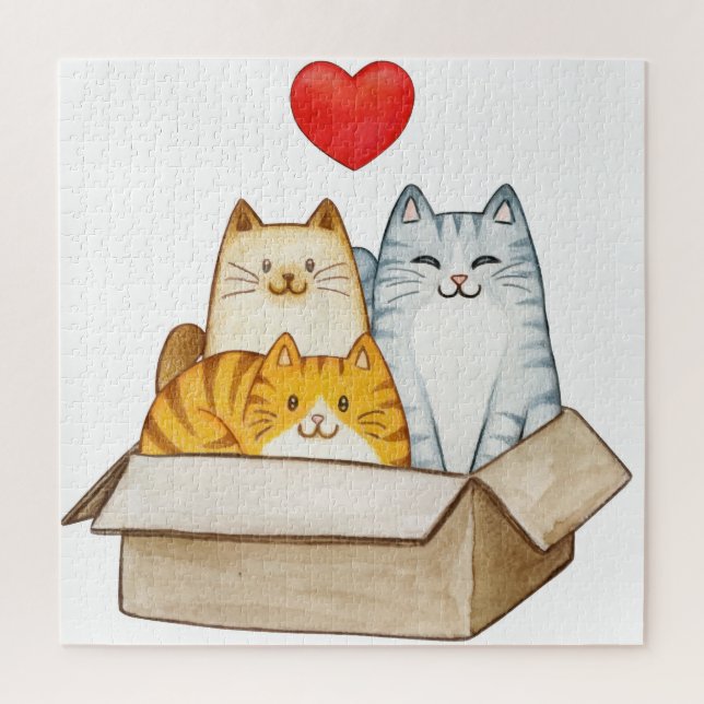 cat jigsaw puzzle (Vertical)