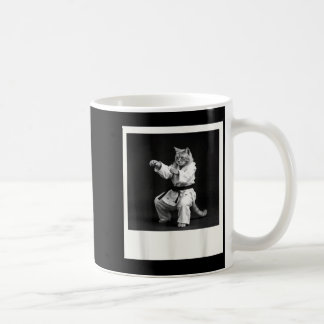 Cat Jiu Jitsu Karate Taekwondo Funny Graphic Coffee Mug