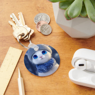  cat  Keychain