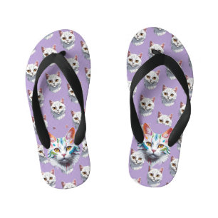Cat Kid's Flip Flops