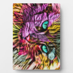 Cat Kitten Artsy Plaque