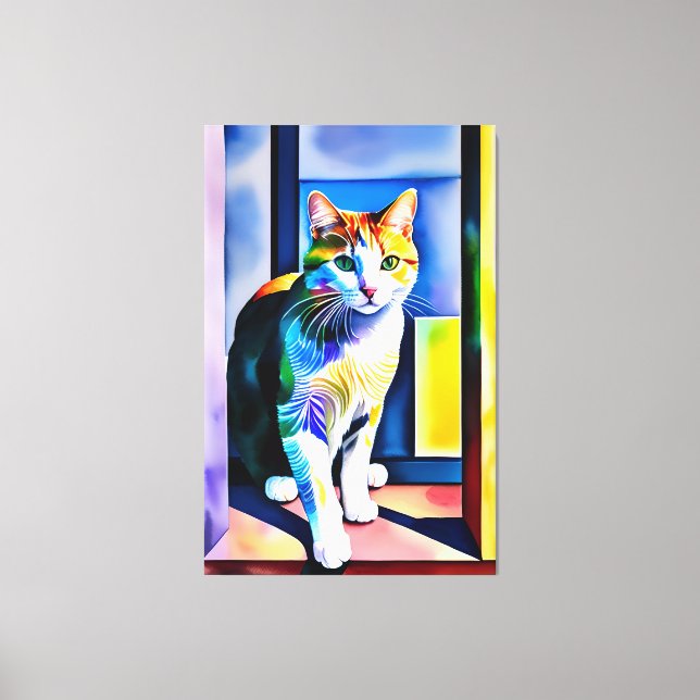 Cat/Kitten Canvas Print (Front)