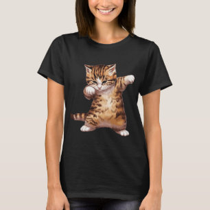 Cat Kitten Funny Cool Dance Kitty T-Shirt