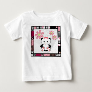 Cat kitten illustration kids childish print baby T-Shirt