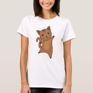 Cat Kitty Fur Nose Cute Animals Meow T-Shirt