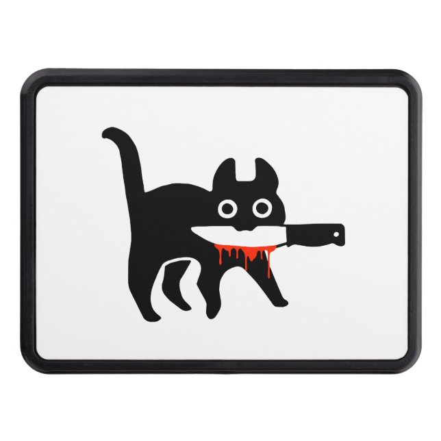 Cat Knife Trailer Hitch Cover (Front)