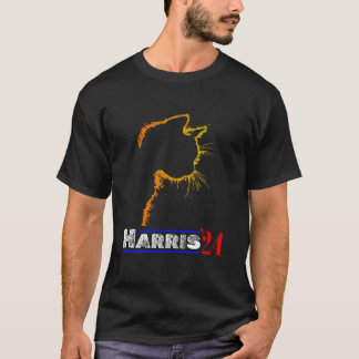 Cat Ladies for Kamala Funny Cat 2024 Kamala Harris T-Shirt