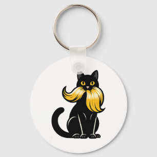 Cat Ladies For Kamala Harris Anti-trump Funny Elec Keychain