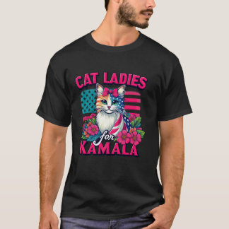 Cat Ladies for Kamala T Shirt