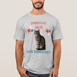 Cat Ladies Pro Democracy T-Shirt