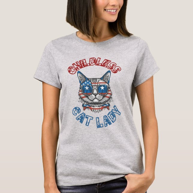 Cat Lady 2 T-Shirt (Front)