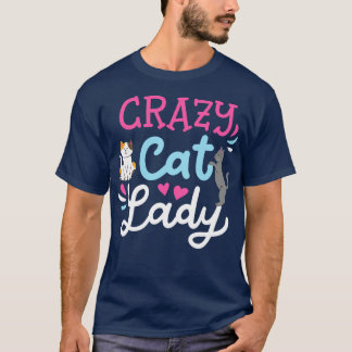Cat Lady Cat Owner T-Shirt