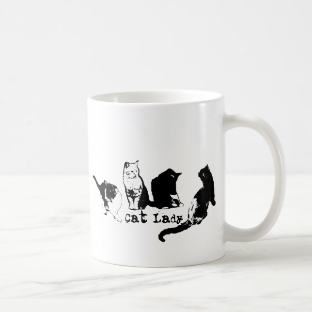 Cat Lady Coffee Mug (Right)