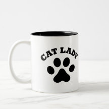 Cat Lady Coffee Mug - Cat Lover Gift