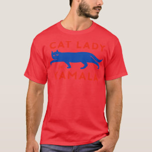 Cat Lady for Kamala Crewneck Sweatshirt T-Shirt