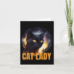 Cat Lady For Kamala Harris Unique Design Card
