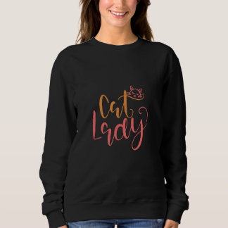Cat Lady Kitten Sweatshirt