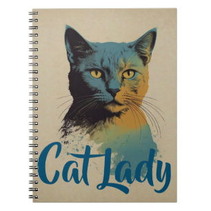 Cat Lady Notebook
