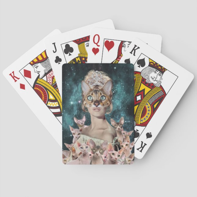 Cat Lady Playing Cards (Back)