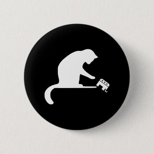 Cat Lady Revenge Push Gop Freedom Kamala Harris 2 Inch Round Button