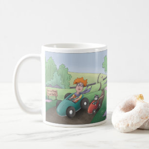 Cat Lady Road Rally Coffee Mug
