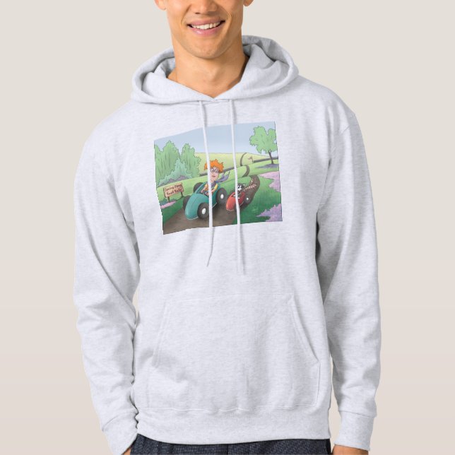 Cat Lady Road Rally   Hoodie (Front)