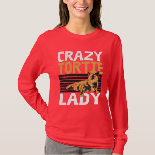 Cat Lady Tortie Hairless Feline Mom T-Shirt