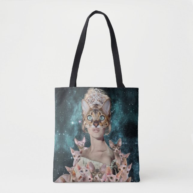 Cat Lady Tote Bag (Front)